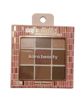 Kara Beauty Cafe Date Eyeshadow Palette - Warm Brown Shades